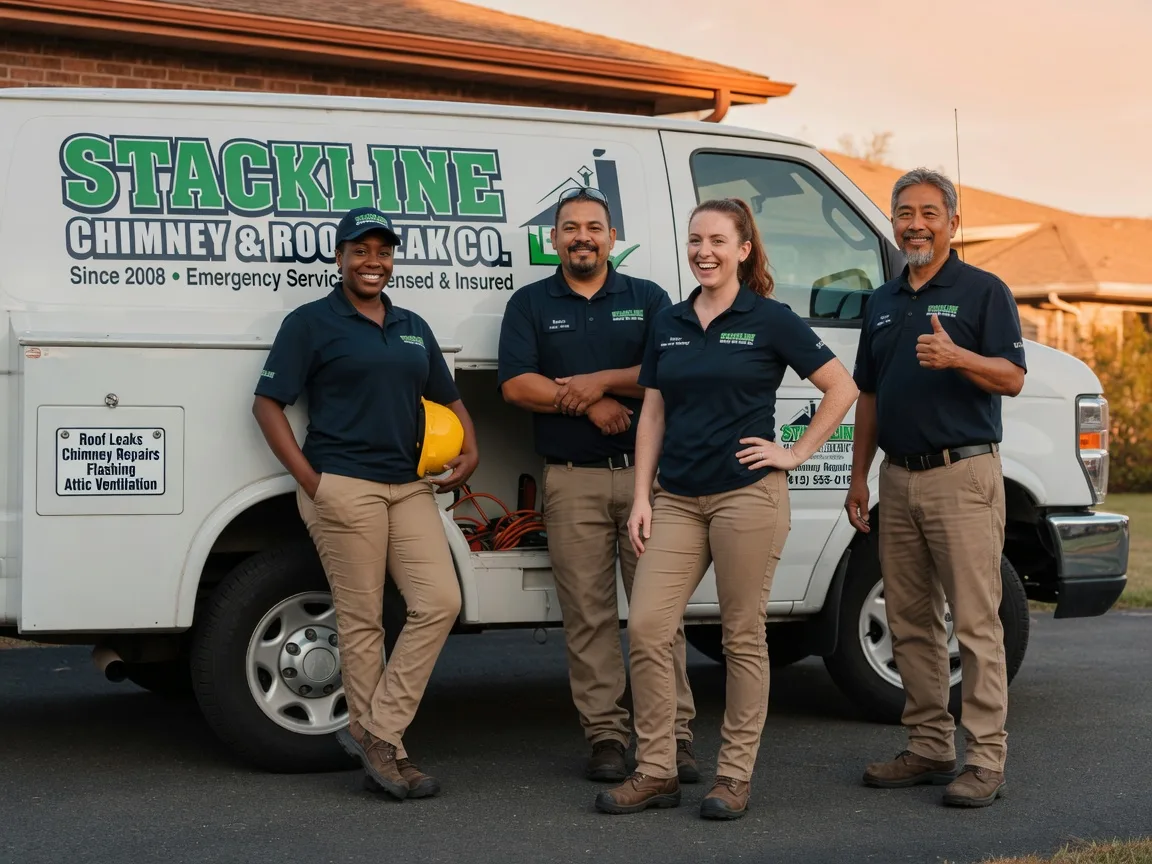 Chimney flashing repair company in Bridgewater, VA